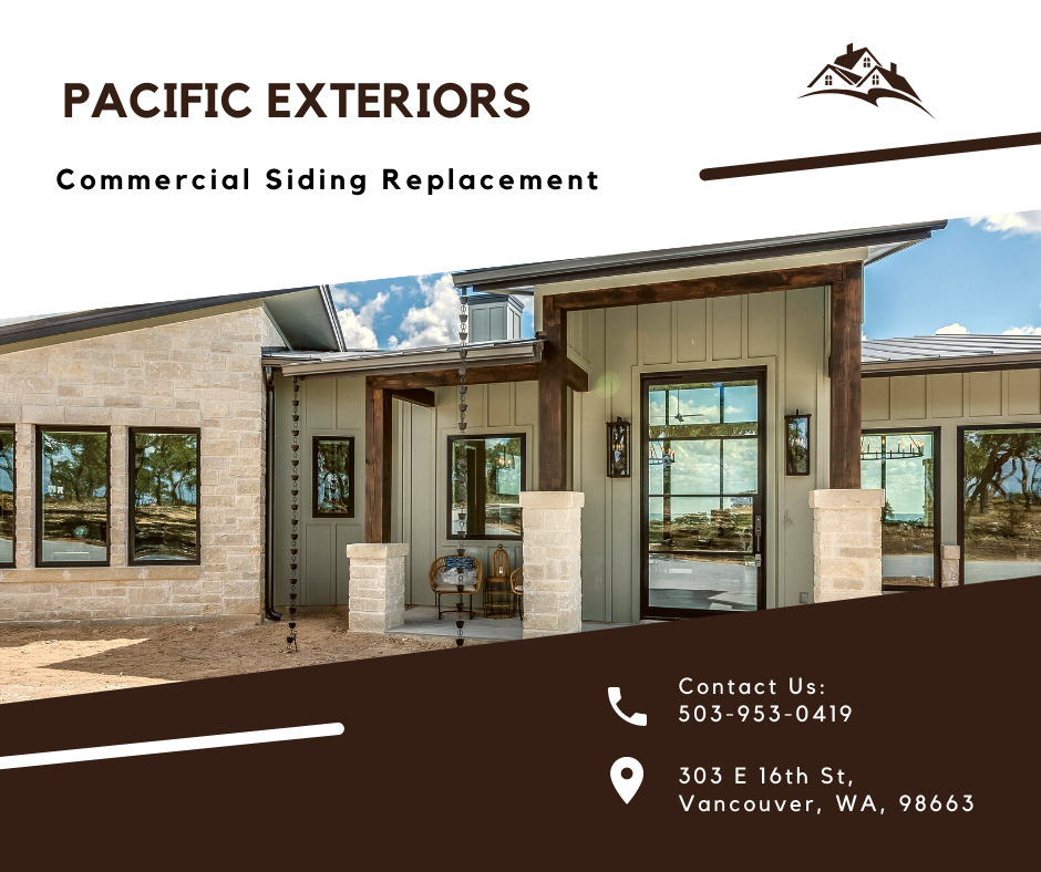 Why Commercial Siding Replacement Is Helpful for You?